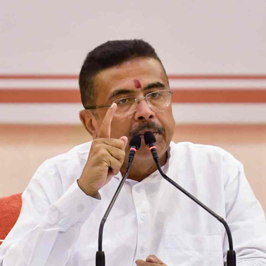 মুখ্যমন্ত্রী শুভেন্দু অধিকারী।