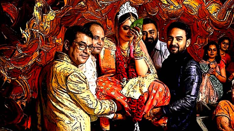 বিয়েতে লোকবল কম? চাইলেই আত্মীয় থেকে পিঁড়ি ধরার সদস্য ভাড়ায় মিলবে সবই।