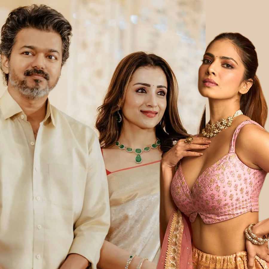 বিজয়-তৃষাকে নিয়ে কী জবাব মালবিকার?