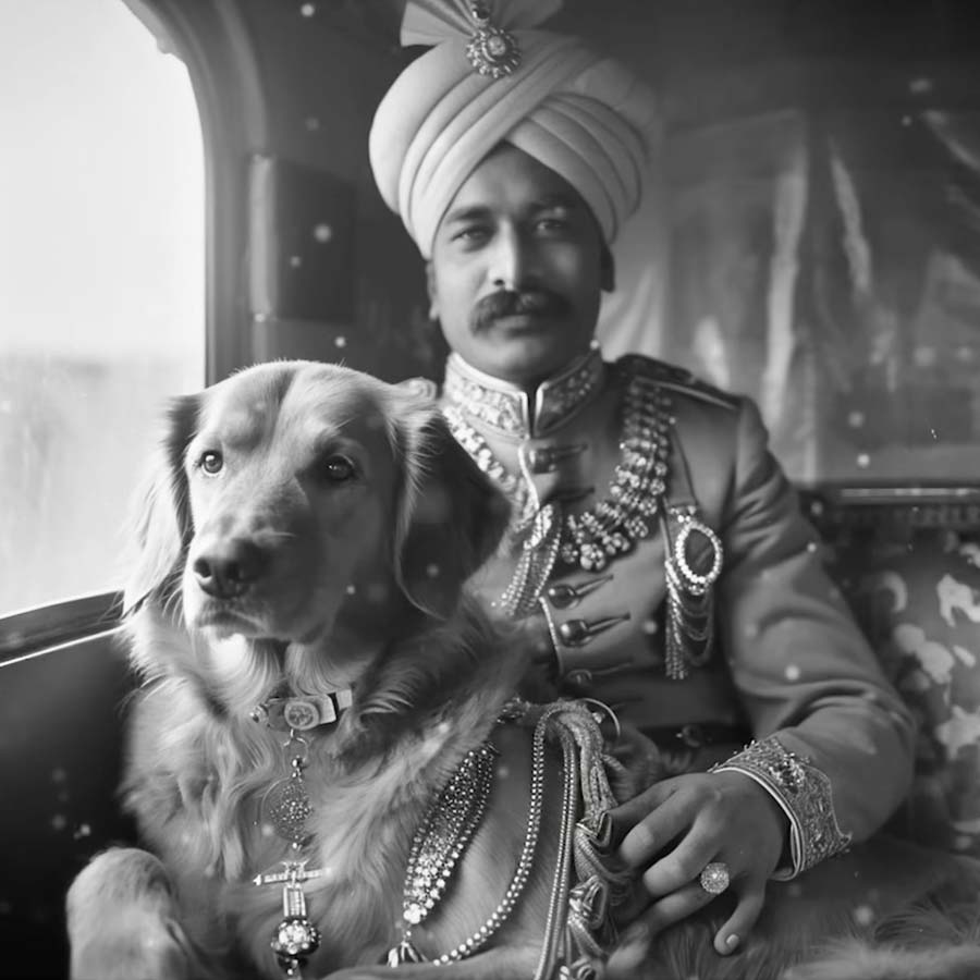 Junagadh Nawab Mahabat Khan III hosted his pet dog's wedding