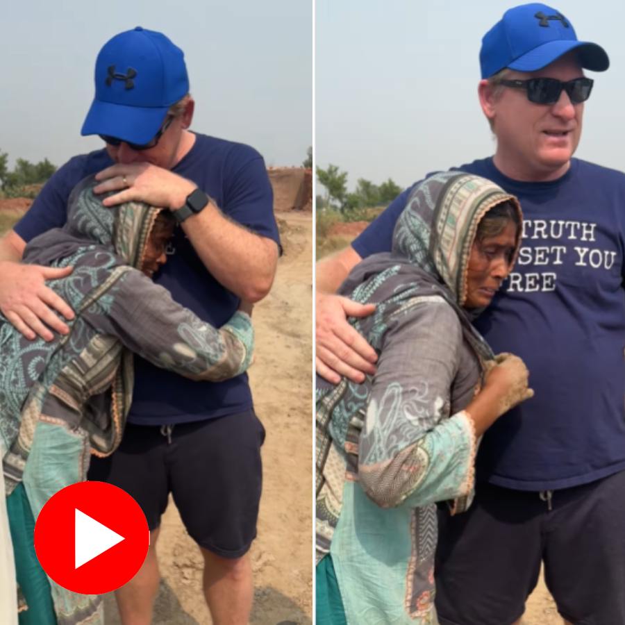 Video shows Foreigner saves Pakistani family from 130 years of bonded labour by paying their debt