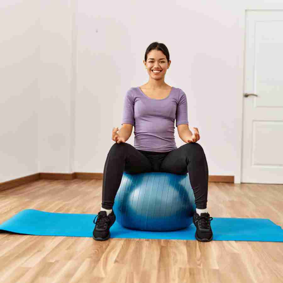 Forget Hormone Therapy after 40, stay fit and manage Menopause symptoms with some Gym Ball Exercises