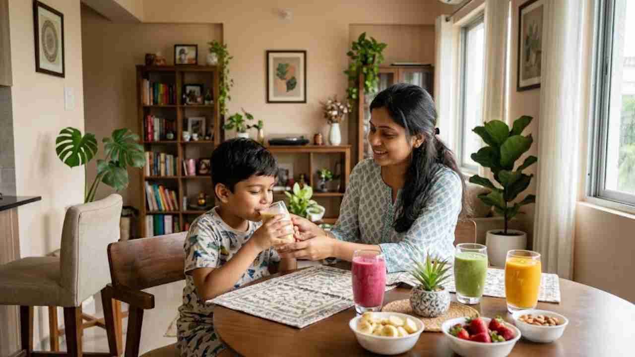 Delicious & Healthy Morning Smoothies for kids