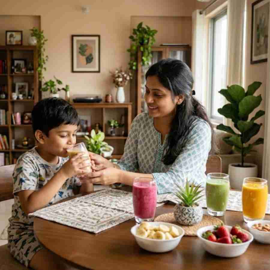Delicious & Healthy Morning Smoothies for kids