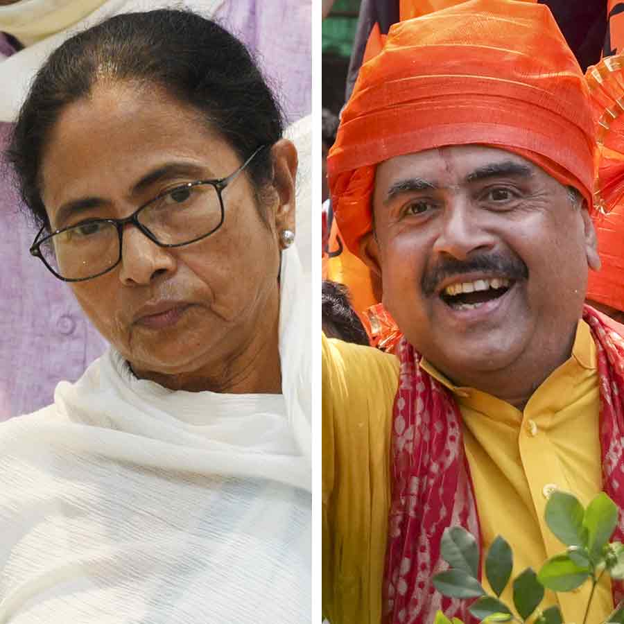 Mamata Banerjee & Suvendu Adhikari