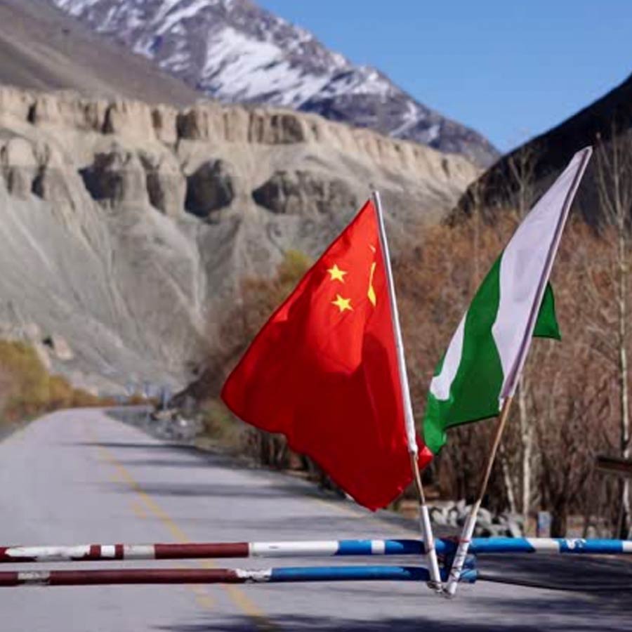 How is China useing Pakistan to counter India in various fields 