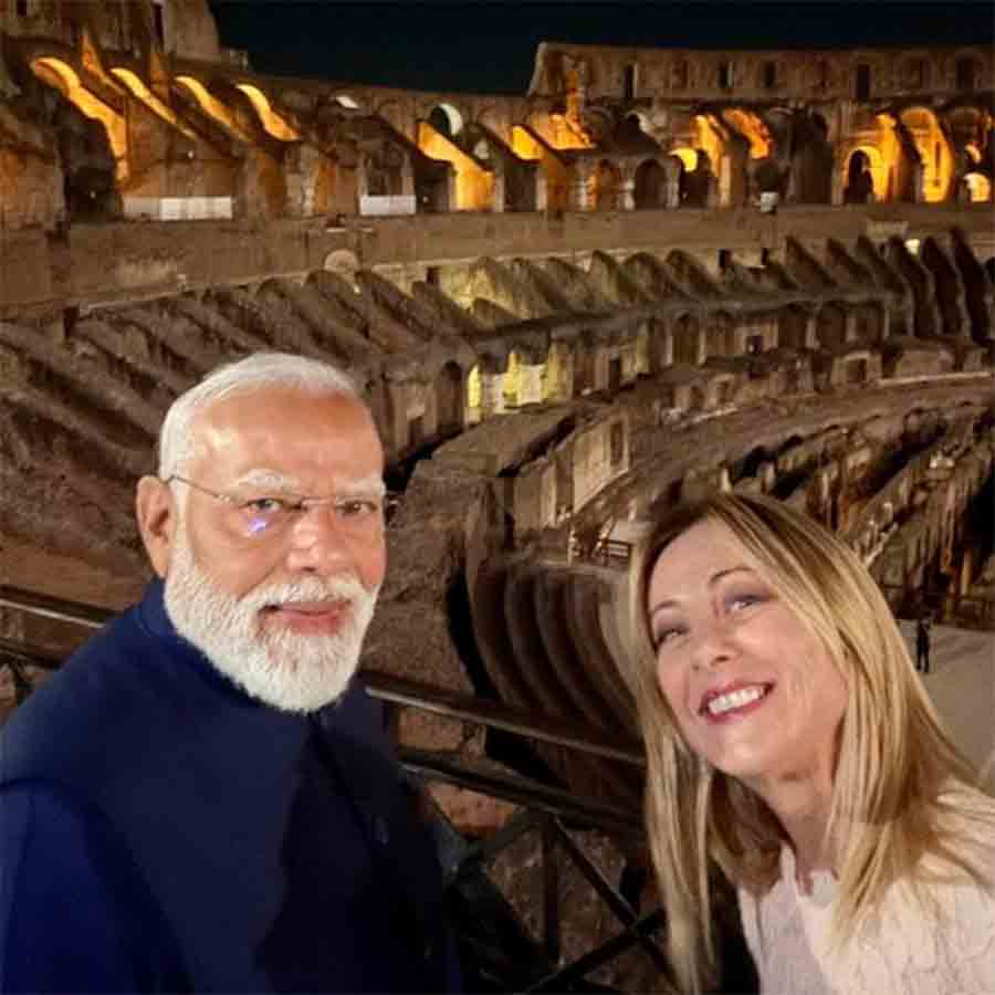 Giorgia Meloni\\\'s message to Narendra Modi as he arrives in Italy