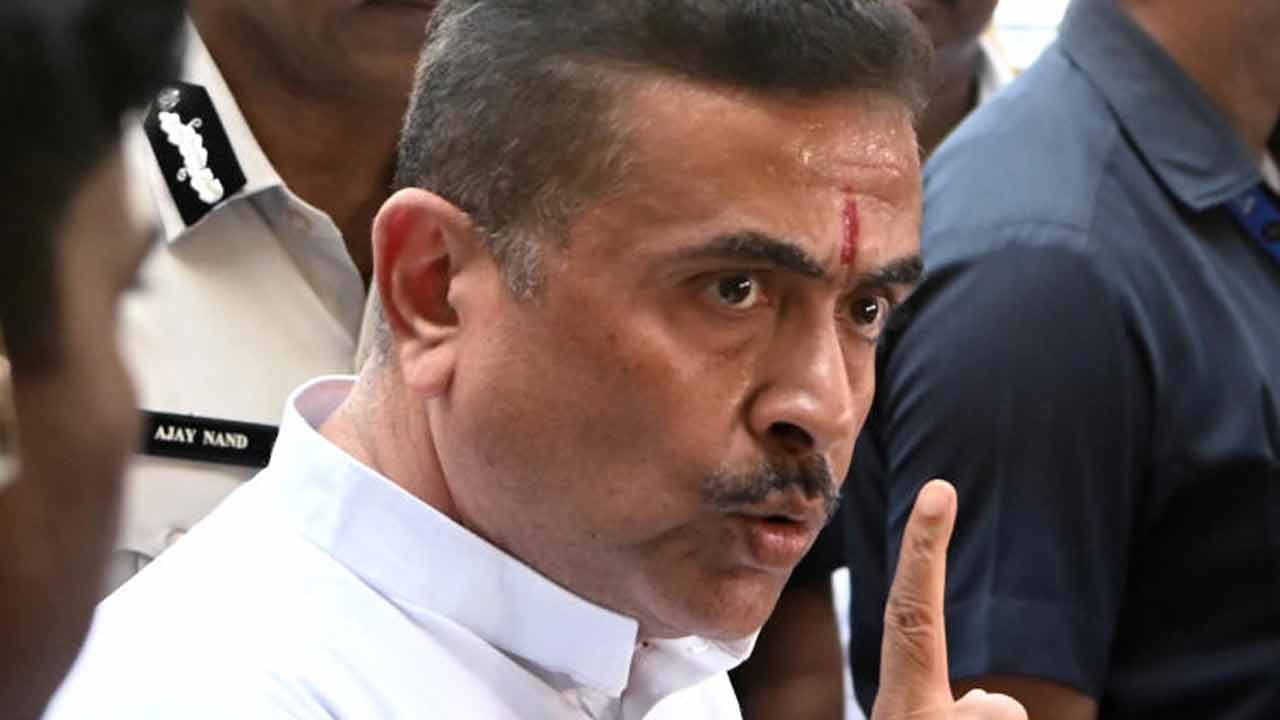 মুখ্যমন্ত্রী শুভেন্দু অধিকারী।