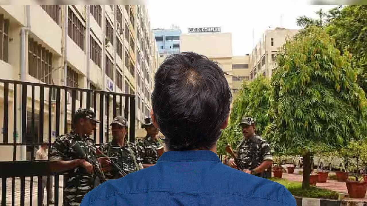 কলকাতার সিজিও কমপ্লেক্সে হাজিরা দিলেন আইএএস অফিসার।
