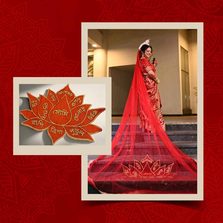 আদরের ডাক নাম দিয়ে ওড়না তৈরির ফরমায়েশ এসেছিল অন্বেষার কাছে। 