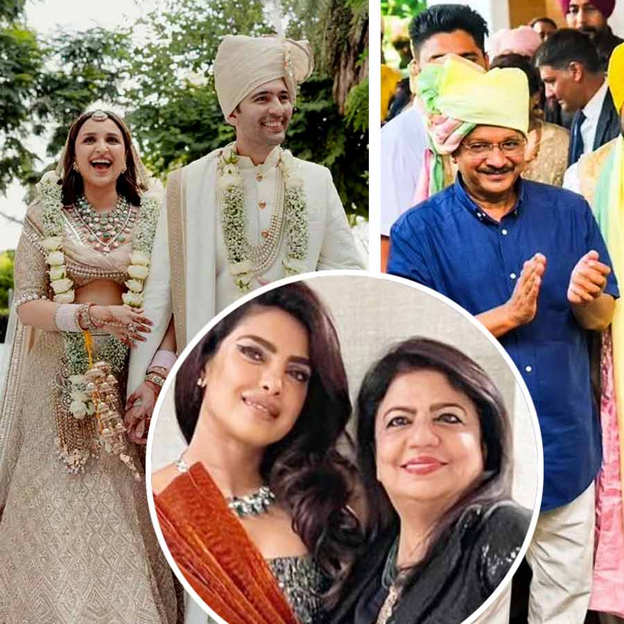 Raghav chadha parineeti chopra wedding madhu chopra got instructed to delete the photos