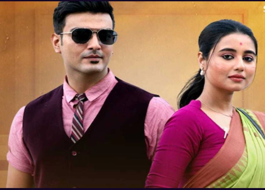 রাজঋতের প্রেমে মগ্ন নায়িকা বিদ্যা ব্যানার্জি।