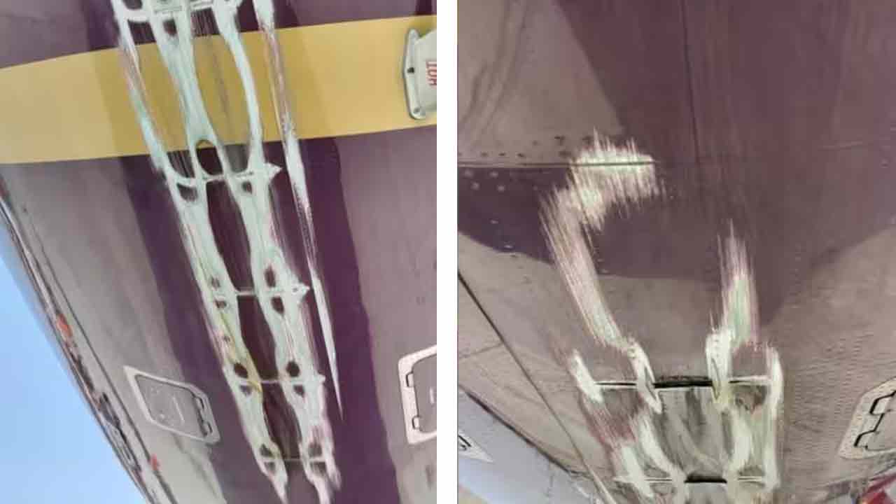 Tail of Bengaluru bound Air India flight hits runway