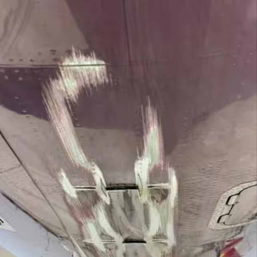 Tail of Bengaluru bound Air India flight hits runway
