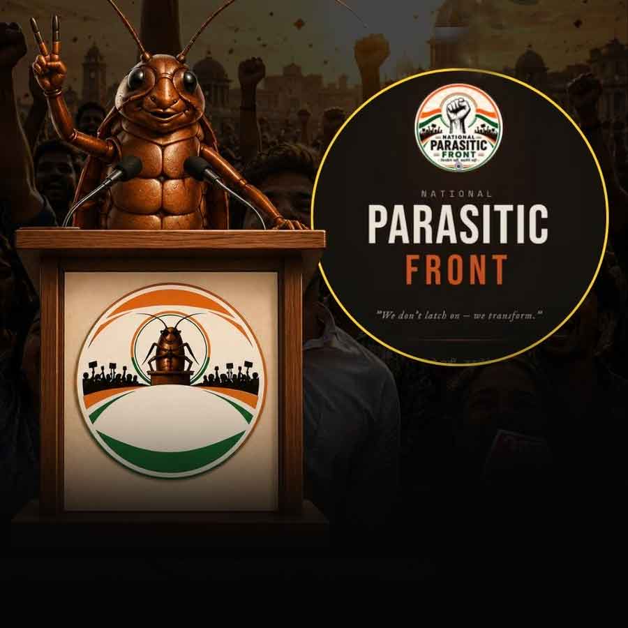 After Cockroach Janata Party another satirical movement Political Party National Parasitic Front come in focus