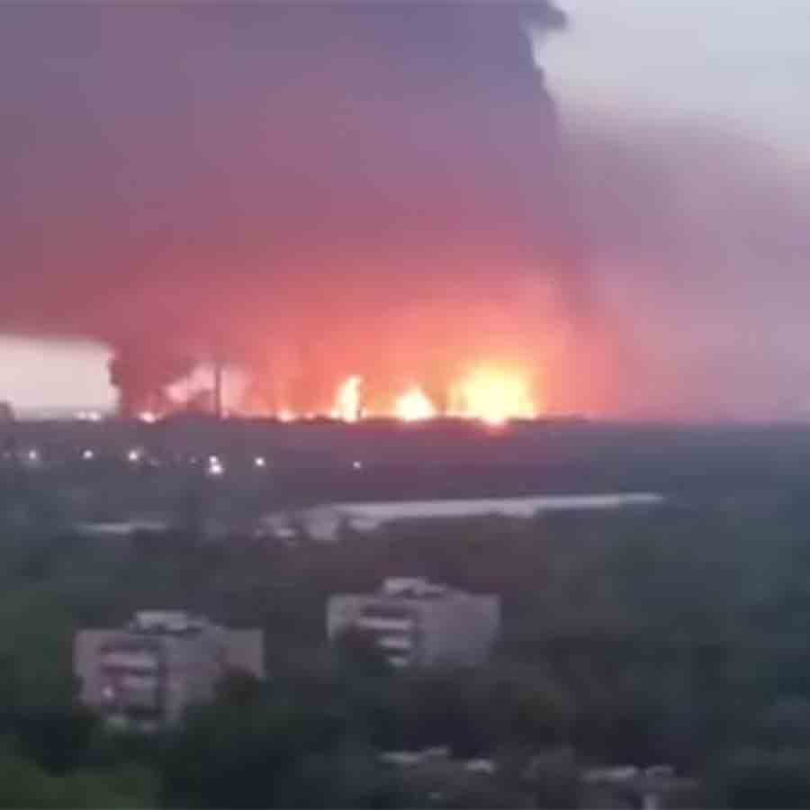 Ukraine attacks Russian energy sites consistently dgtl