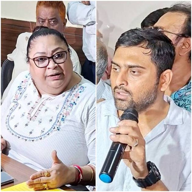 পিয়া সেনগুপ্ত এবং শতদীপ সাহা।