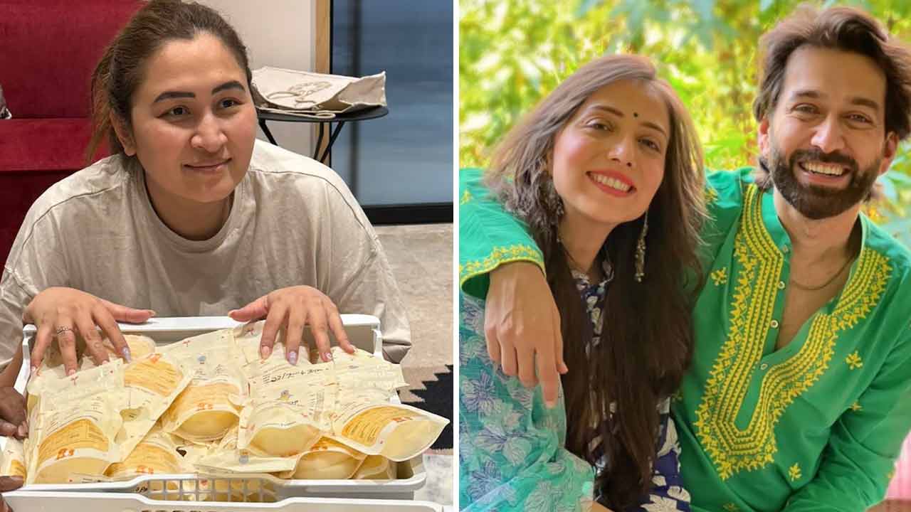 (বাঁ দিকে) জ্বালা গুট্টা, (ডান ডিকে) নকুল মেহতা ও তাঁর স্ত্রী।