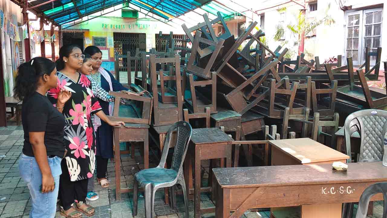 What happened at Kamala Chatterjee School for Girls on Friday afternoon