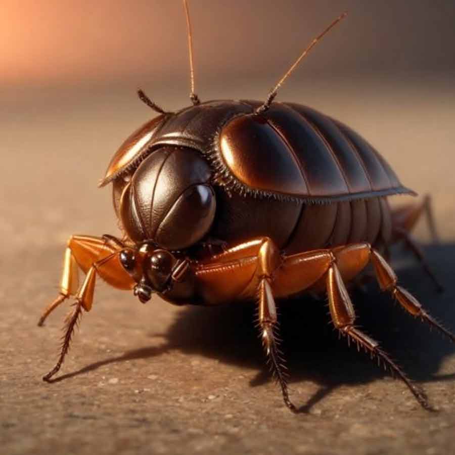 cockroach and nuclear explosion