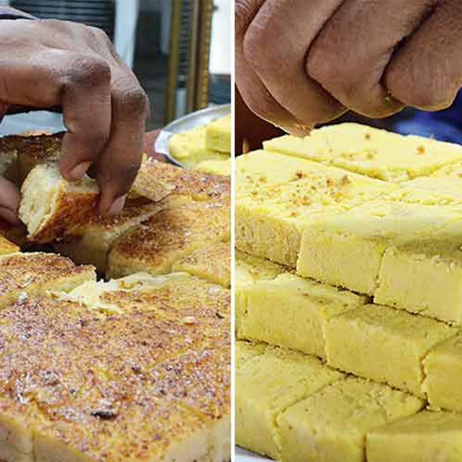 সরভাজা ও সরপুরিয়া।