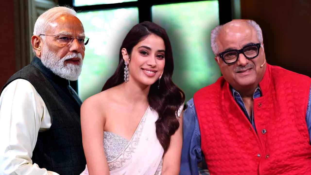 মোদীকে নিয়ে হঠাৎ কী বক্তব্য জাহ্নবীর বাবা প্রযোজক বনির?