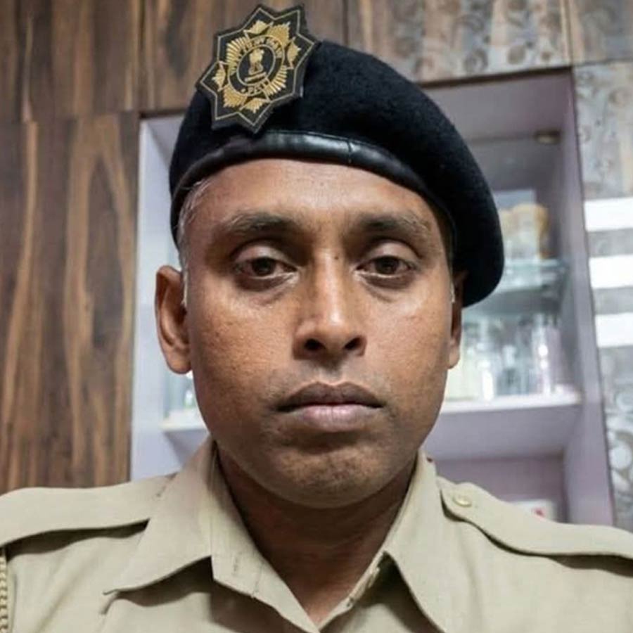 পুলিশকর্মী রামকৃষ্ণ কয়াল।