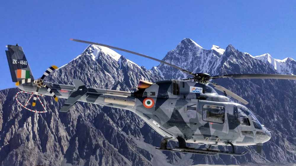 Indian Military Helicopter 