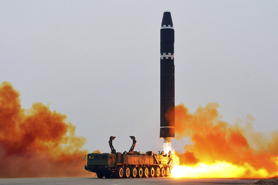 North Korea ICBM 