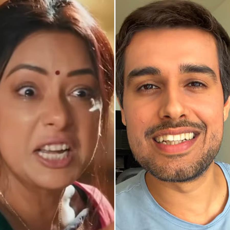 Rupali Ganguly took a dig at Dhruv Rathee for his comment on PM Modi