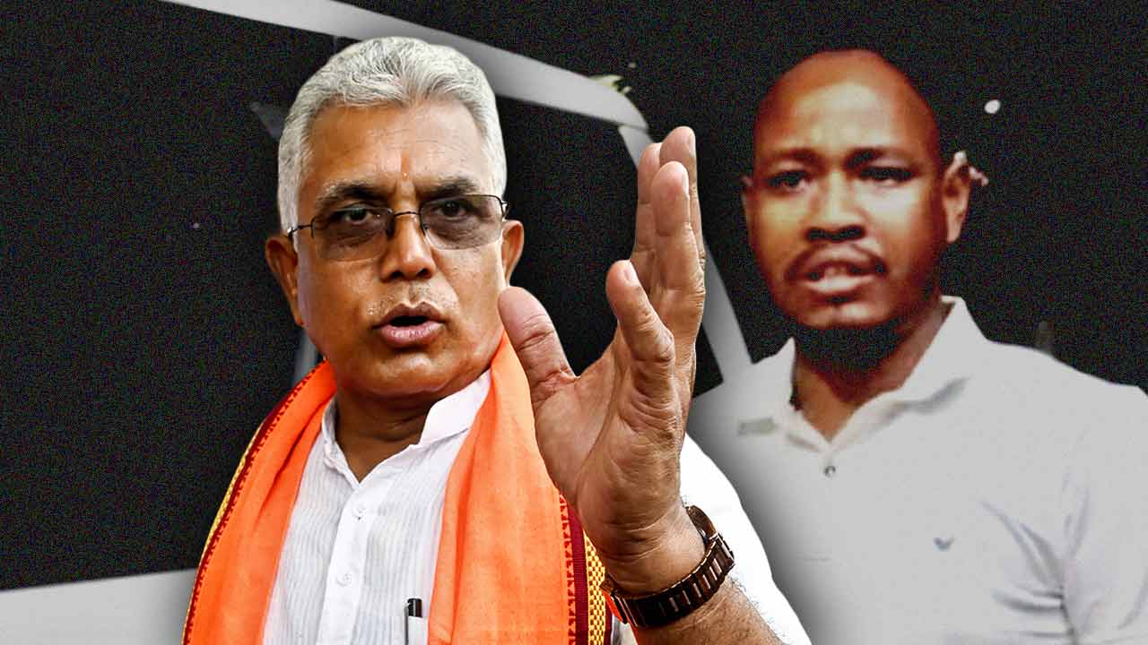 Minister Dilip Ghosh warned the police after the arrest of suspended BDO Prashanta Barman