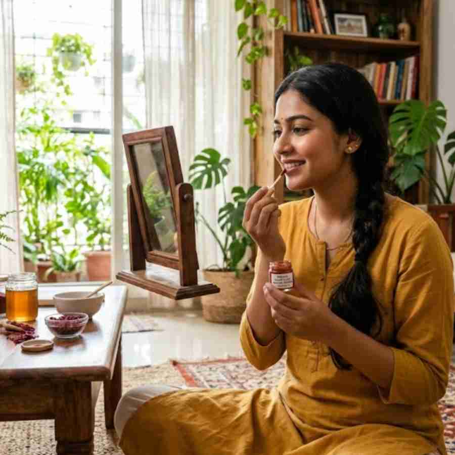 লিপ বাম ও লিপ গ্লস বানিয়ে নেওয়া যায় বাড়িতেই, রইল সহজ কিছু পদ্ধতি।