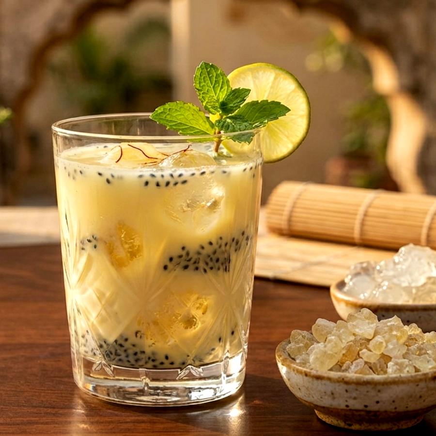 Health Benefits of Gond Katira Milk Sharbat in Summer