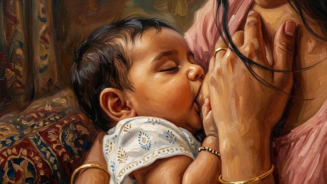 মাতৃদুগ্ধ দানে মায়েরও উপকার হয় অনেক। 