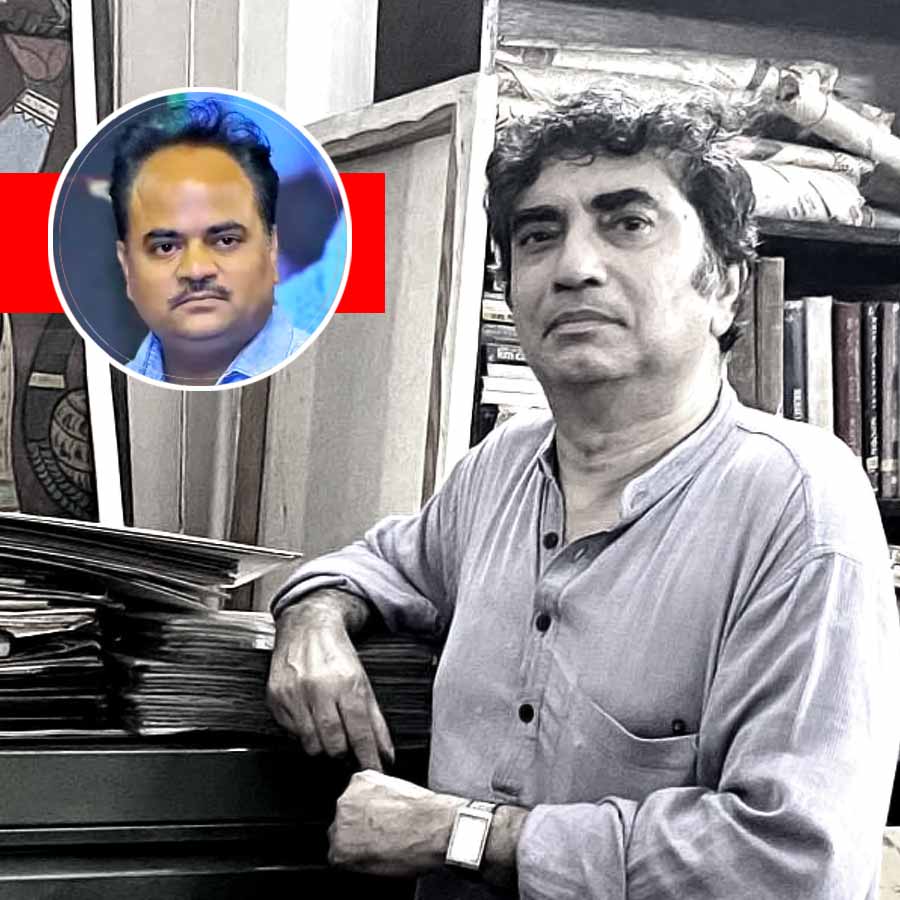 রূপটানশিল্পী সোমনাথের স্মৃতিতে অনীক।