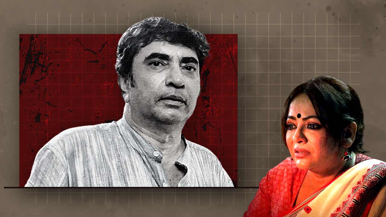 অনীক দত্তের মৃত্যুতে শোকস্তব্ধ শ্রীলেখা।