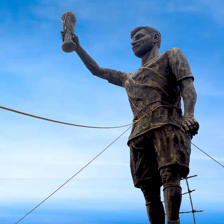 The future of controversial Messi statue is in complete dark dgtl