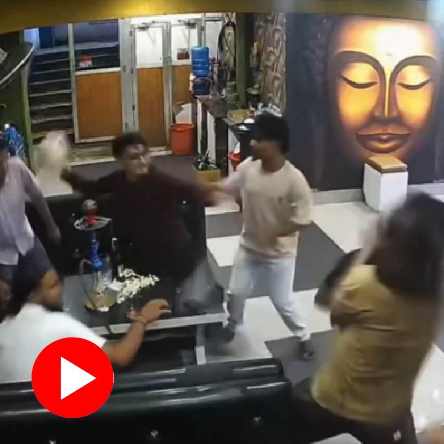 Video claims brawl erupts between group of men in restaurant due to payment dispute