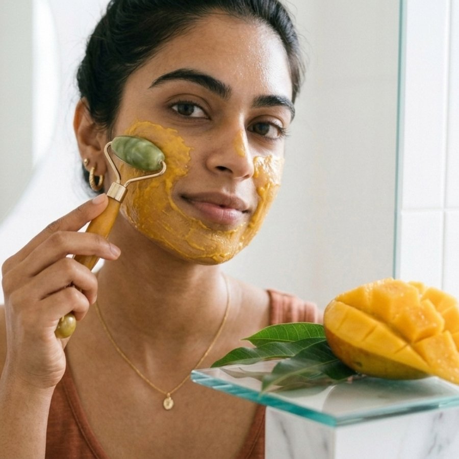 আমের আভা লাগুক ত্বকে।