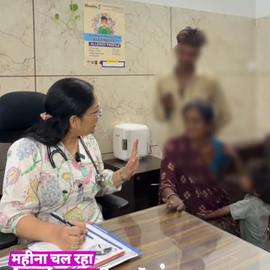 Video shows doctor raises concern after knowing 22 year married patient got pregnant for sixth time
