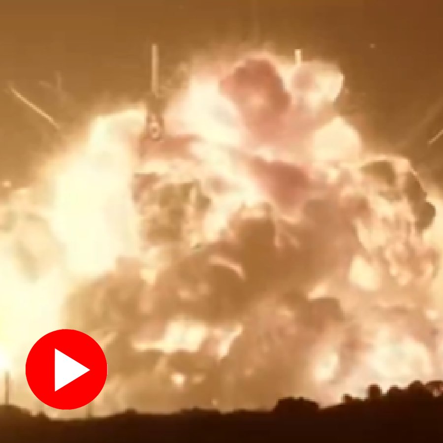 Video shows Jeff Bezos’s Astronautics company’s New Glenn rocket explodes during test