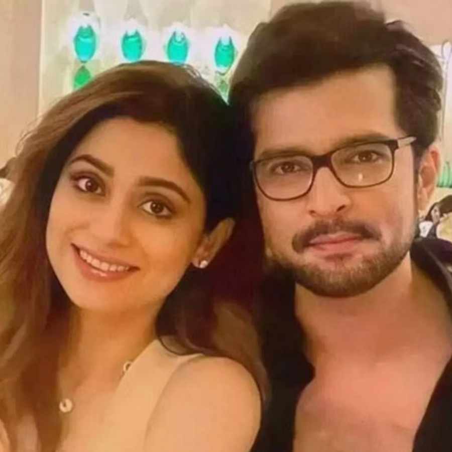 Shamita Shetty with Raqesh Bapat