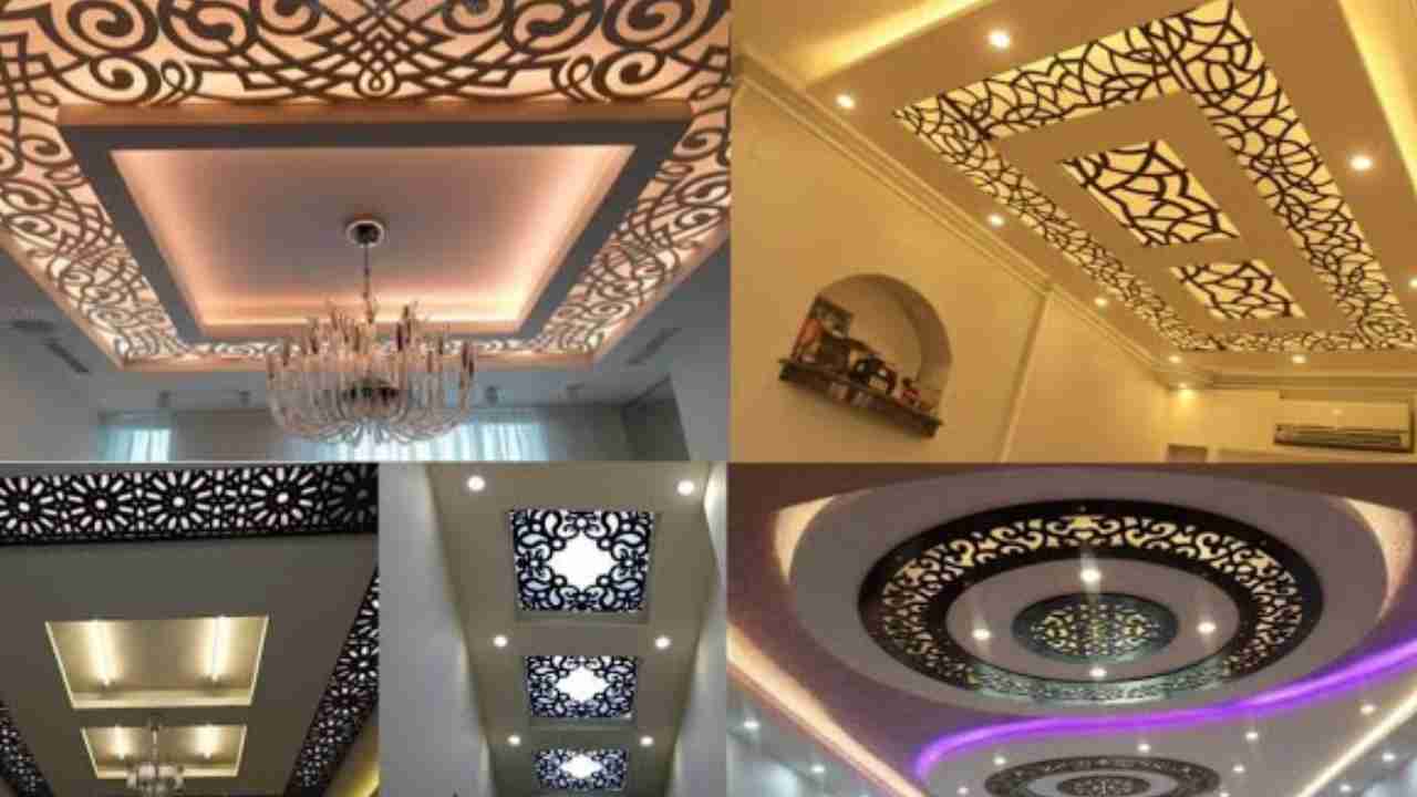 নানা রঙের কাচের ছাদ।