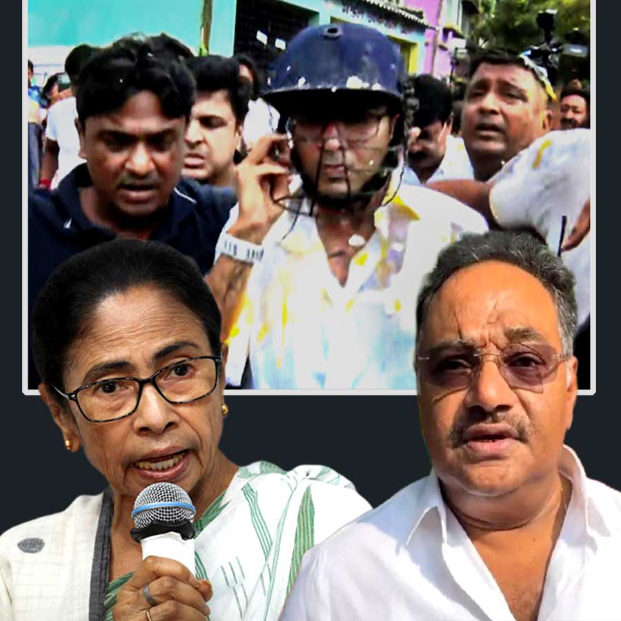 অভিষেক বন্দ্যোপাধ্যায়ের উপর হামলার ঘটনার প্রতিক্রিয়া মমতা বন্দ্যোপাধ্যায় এবং শমীক ভট্টাচার্যের।