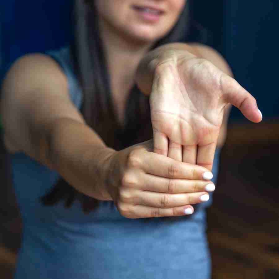 These easy desk-friendly exercises may help improve flexibility and ease wrist pain