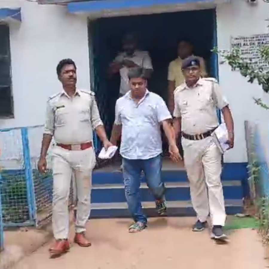 TMC leader Rabin Chandra Mondal of Khejuri, East Midnapore, arrested under Arms Act