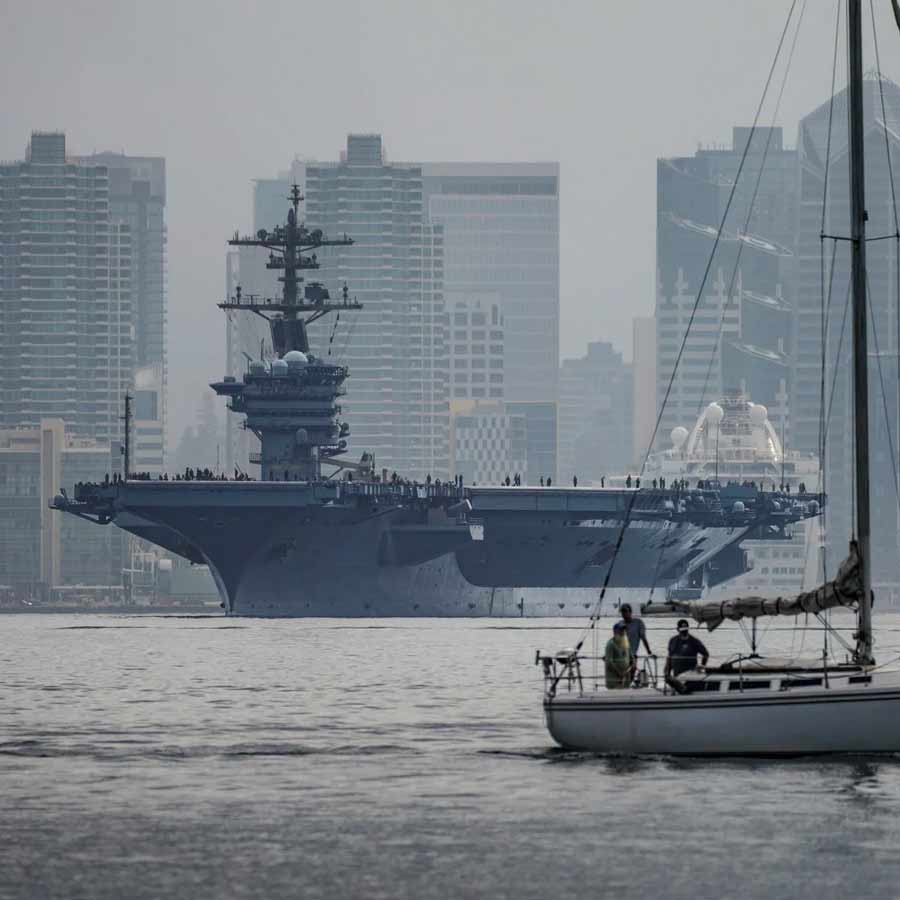 Submarines to Drones, US nuclear aircraft carrier Abraham Lincoln returns home with 174 kill marks