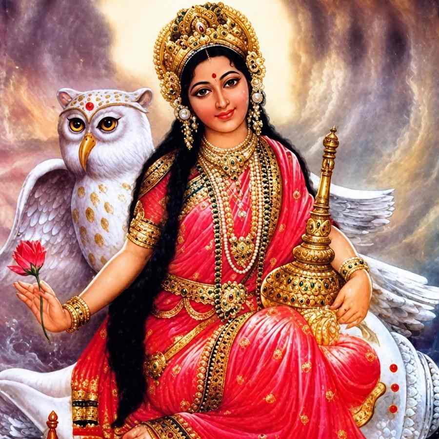 বাঙালির ঘরের মেয়ে মা লক্ষ্মী। পূর্ণিমা তিথিতে আকাশে যখন গোল চাঁদ, প্রচলিত বিশ্বাস অনুযায়ী সে দিনই মর্ত্যে আসেন তিনি। ঘুরেফিরে দেখেন হালহকিকত। 