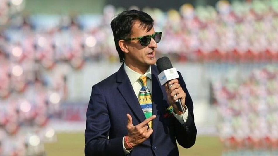 Sports commentator Gautam Bhimani spoke at a webinar organised by The Heritage Academy Source: Twitter