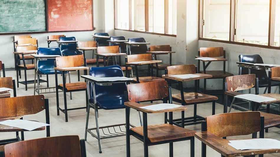Teachers are allowed to attend schools for administrative work from June 1.  Image Source: Shutterstock